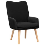 poltrona Nero 63 x 67 x 94 cm Tessuto di Pecora e Plywood