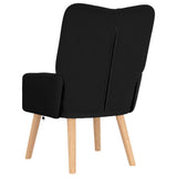 poltrona Nero 63 x 67 x 94 cm Tessuto di Pecora e Plywood
