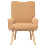 poltrona Beige 63 x 67 x 94 cm Poliestere e compensato