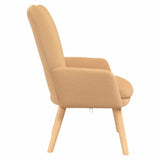 poltrona Beige 63 x 67 x 94 cm Poliestere e compensato
