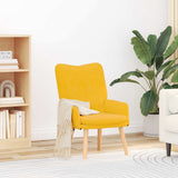 poltrona Giallo Chiaro 63 x 67 x 94 cm Tessuto
