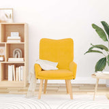 poltrona Giallo Chiaro 63 x 67 x 94 cm Tessuto