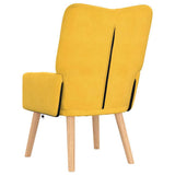 poltrona Giallo Chiaro 63 x 67 x 94 cm Tessuto