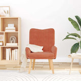 poltrona Rosso Arancio 63 x 67 x 94 cm Tessuto