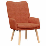 poltrona Rosso Arancio 63 x 67 x 94 cm Tessuto