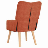 poltrona Rosso Arancio 63 x 67 x 94 cm Tessuto