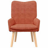 poltrona Rosso Arancio 63 x 67 x 94 cm Tessuto