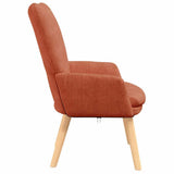 poltrona Rosso Arancio 63 x 67 x 94 cm Tessuto