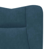 poltrona Blu 63 x 67 x 94 cm Velluto