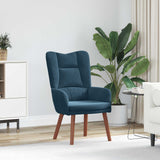 poltrona Blu 63 x 67 x 94 cm Velluto