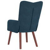 poltrona Blu 63 x 67 x 94 cm Velluto