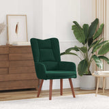 poltrona Verde Scuro 63 x 67 x 94 cm Velluto