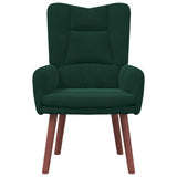 poltrona Verde Scuro 63 x 67 x 94 cm Velluto