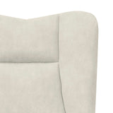 poltrona Crema 63 x 67 x 94 cm Velluto