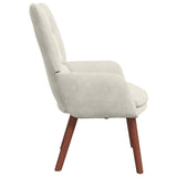 poltrona Crema 63 x 67 x 94 cm Velluto