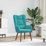 poltrona Turchese 63 x 67 x 94 cm Velluto