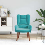 poltrona Turchese 63 x 67 x 94 cm Velluto