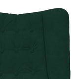 poltrona Verde Scuro 63 x 67 x 94 cm Velluto