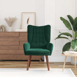poltrona Verde Scuro 63 x 67 x 94 cm Velluto