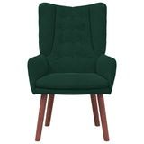 poltrona Verde Scuro 63 x 67 x 94 cm Velluto