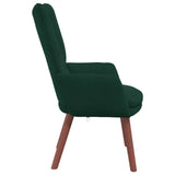 poltrona Verde Scuro 63 x 67 x 94 cm Velluto