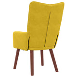 poltrona Giallo 63 x 67 x 94 cm Velluto