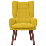 poltrona Giallo 63 x 67 x 94 cm Velluto