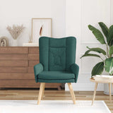 poltrona Verde Scuro 63 x 67 x 94 cm Tessuto e compensato