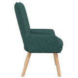poltrona Verde Scuro 63 x 67 x 94 cm Tessuto e compensato