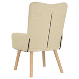 poltrona Crema 63 x 67 x 94 cm Tessuto e compensato