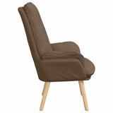 poltrona Marrone 69 x 74 x 93 cm Poliestere e compensato