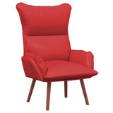 poltrona Rosso 69 x 74 x 93 cm Pelle Artificiale