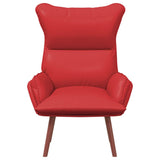 poltrona Rosso 69 x 74 x 93 cm Pelle Artificiale