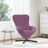 Poltrona uovo Viola 63 x 73 x 90 cm Velluto