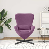 Poltrona uovo Viola 63 x 73 x 90 cm Velluto