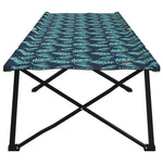 Letto da campeggio pieghevole Pieghevole 2 pcs Motivo a foglia