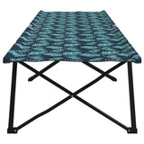 Letto da campeggio pieghevole Pieghevole 2 pcs Motivo a foglia