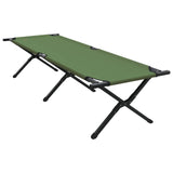 Letto da campeggio pieghevole Verde 193 x 69 x 45 cm