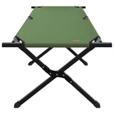 Letto da campeggio pieghevole Amy gialla Tessuto Oxford