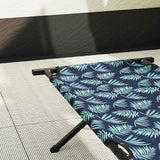 Letto da campeggio pieghevole Motivo a foglia Tessuto Oxford