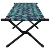 Letto da campeggio pieghevole Motivo a foglia Tessuto Oxford