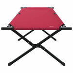 Letto da campeggio pieghevole Rosso Tessuto Oxford