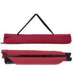 Letto da campeggio pieghevole Rosso Tessuto Oxford