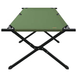 Letto da campeggio pieghevole Verde 210 x 80 x 46 cm