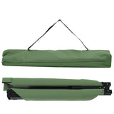 Letto da campeggio pieghevole Verde 210 x 80 x 46 cm
