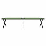 Letto da campeggio pieghevole Amy gialla Tessuto Oxford