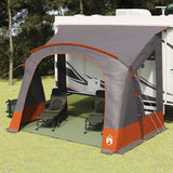 Tenda da Carovana per 3 Persone 3 persona Grigio e arancione