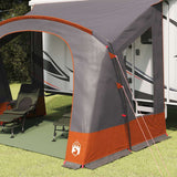 Tenda da Carovana per 3 Persone 3 persona Grigio e arancione