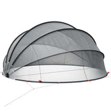 Dome Piscina Nero 430 x 430 x 210 cm
