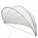 Dome Piscina Grigio e arancione 472 x 460 x 229 cm